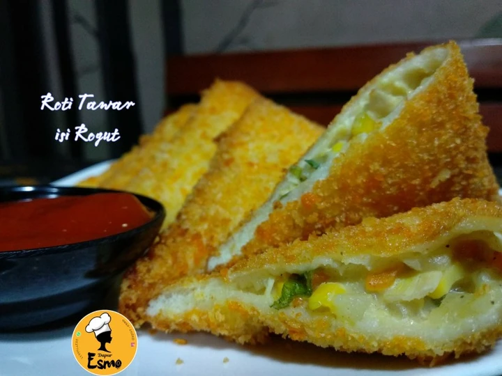 Langkah Gampang Menyiapkan Resep Roti Tawar Goreng Isi Rogut Ayam yang Lezat Sekali Anti Ribet, Bisa Manjain Lidah