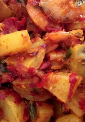 Foto resep Sambel Udang Kentang