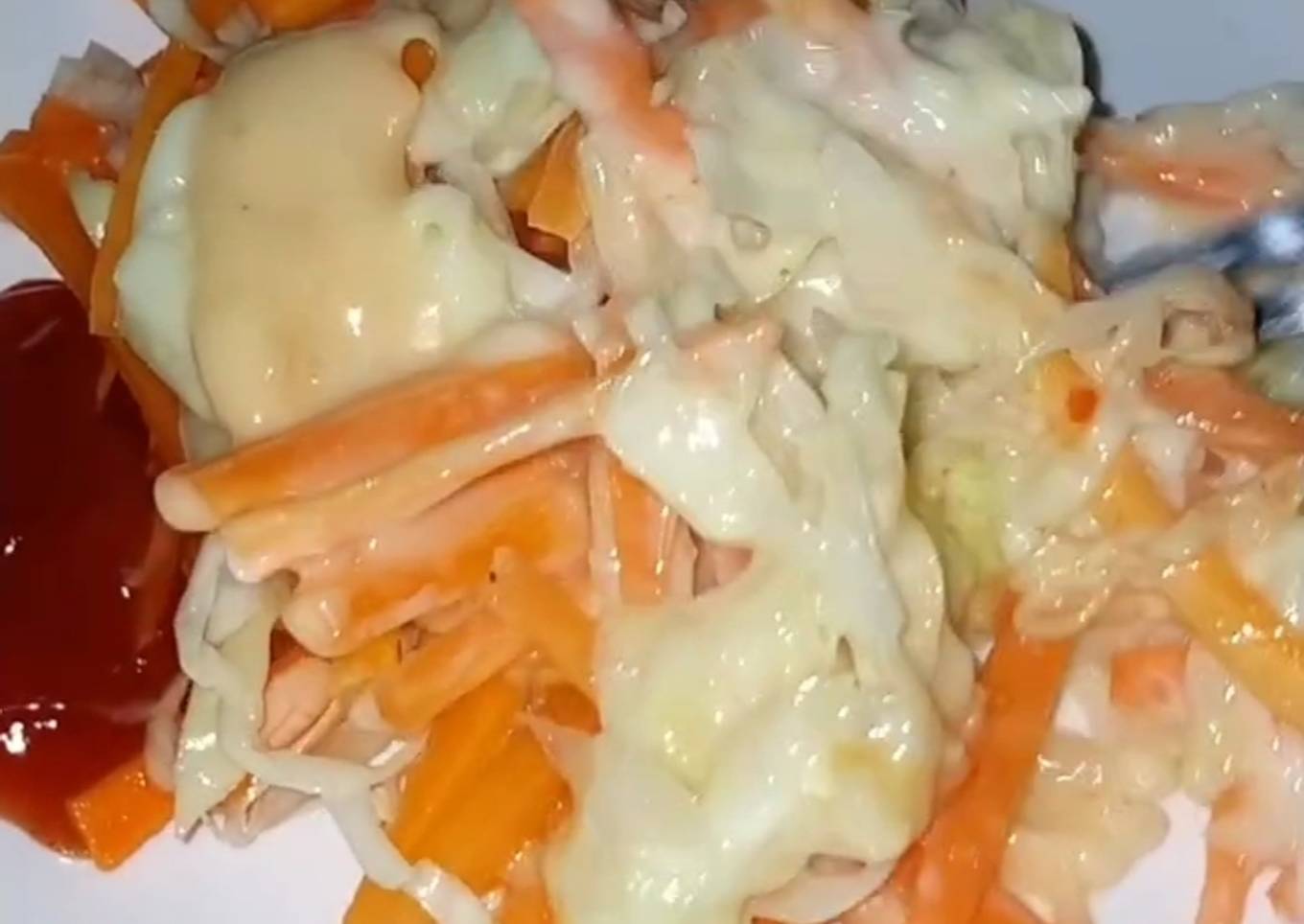 Dear Salad ala Hokben - resep kuliner nusantara
