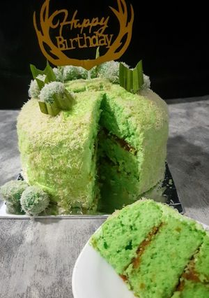 Foto resep Klepon cake ala chef Farah quinn