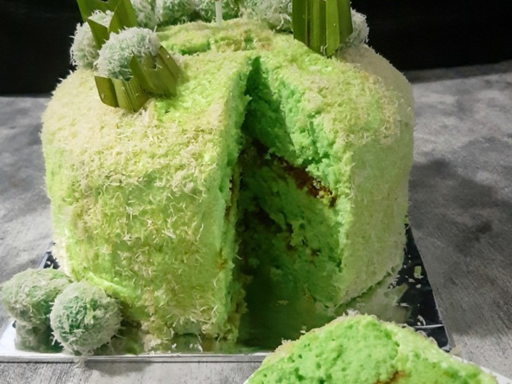 Langkah Mudah untuk Membuat Klepon cake ala chef Farah quinn, Enak Banget