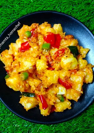 A picture of Falahari Potato Sabji.