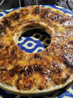 Una foto de Torta de manzanas sin harina light