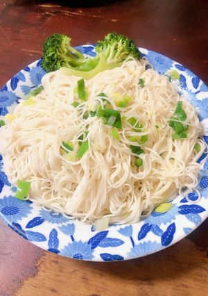 苦茶油麵線 的食譜成品照片