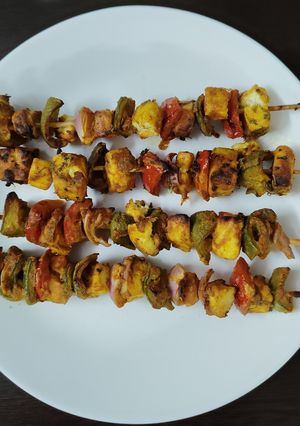 A picture of Paneer tikka.