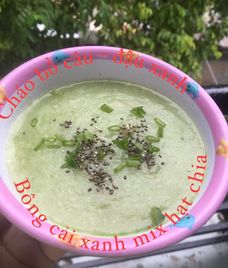 cháo chim câu cho bé