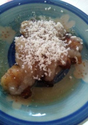 Foto resep Pisang goreng saus pir keju mpasi