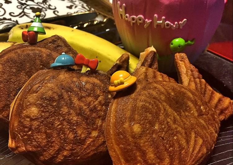 Dorayaki banana chocolate 🍌🍫