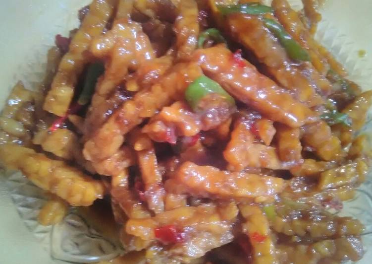 Kering tempe, orek tempe