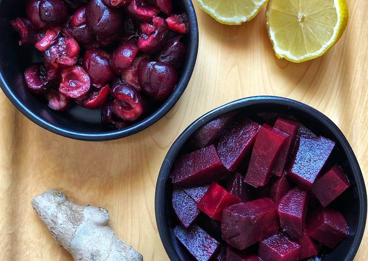 Les Meilleures Recettes de Jus detox red