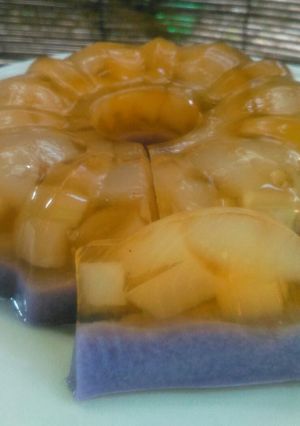 Foto resep Puding lapis kelapa kw