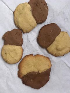 Una foto de Galletas de vainilla y chocolate