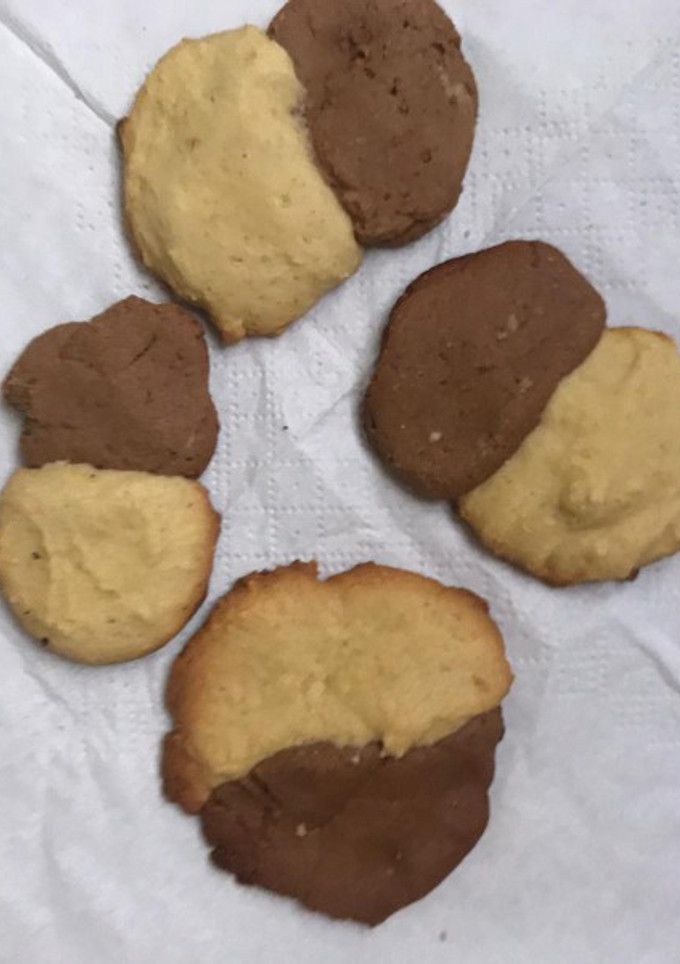 Una foto de Galletas de vainilla y chocolate