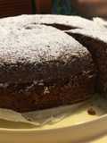 Soft Hot Milk Chocolate Cake