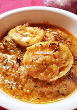 ডিম কষা রেসিপির প্রধান ছবি