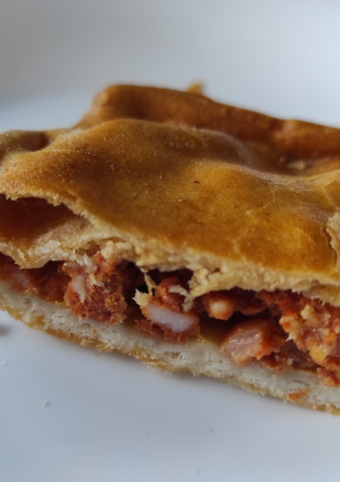 Una foto de Empanada picadillo de chorizo