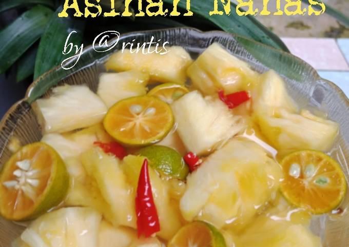 Ini dia! Cara gampang membuat Asinan Nanas  istimewa