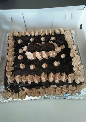 Foto resep Kue Tart Ulang tahun no oven mudah