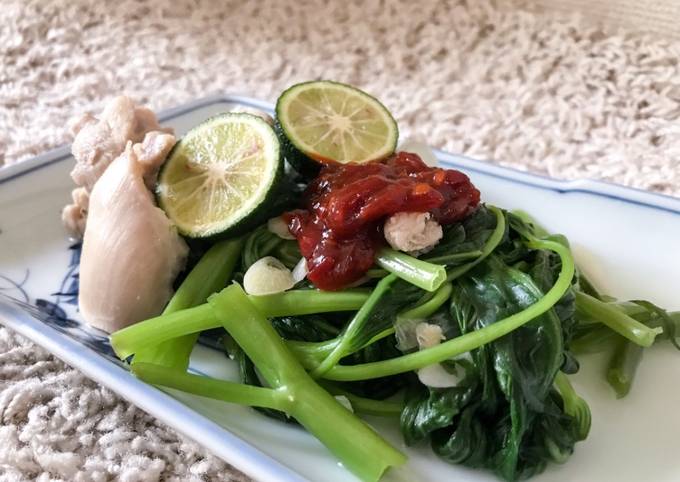 Plecing Kangkung sambel instan