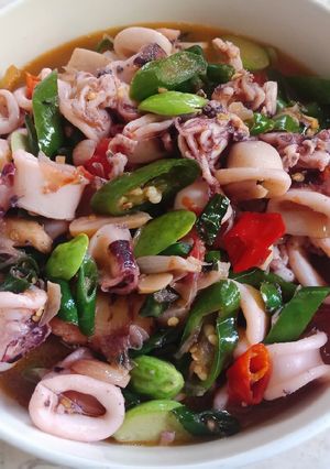 Foto resep Tumis cumi