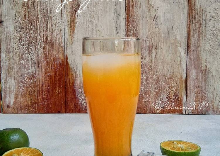 Resep Orange juice yang Lezat