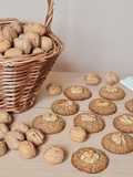 Galletas de avena, canela y nuez