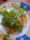 Spaghetti mit Rucola