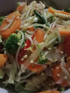 Foto resep Menu diet: Tumis Sehat Brokoli Wortel