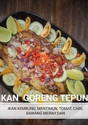 Foto resep IKAN GORENG TEPUNG (IKAN KEMBUNG ASIN GORENG)