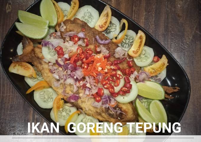 IKAN GORENG TEPUNG (IKAN KEMBUNG ASIN GORENG)