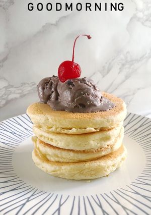 Foto resep Soufflé pancake (teflon)