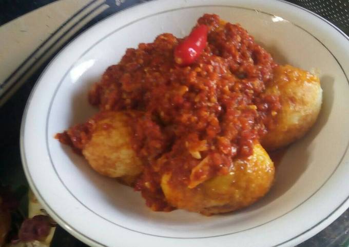 Anti Ribet, Membuat Telur balado simple Ekonomis Untuk Dijual