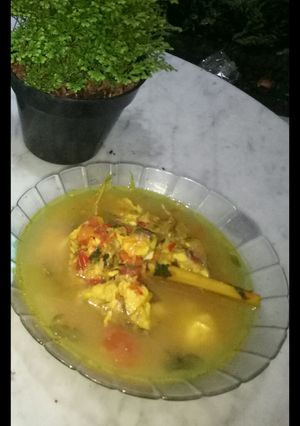 Foto resep Ikan nila kuah kuning