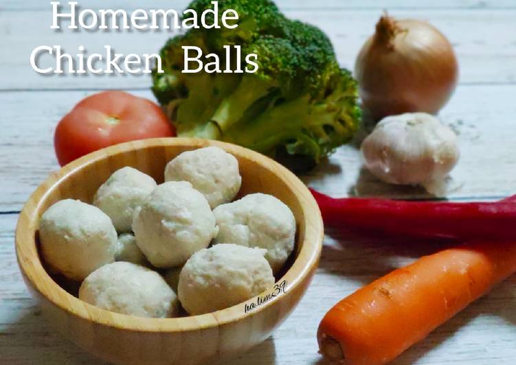 Homemade Chicken Balls