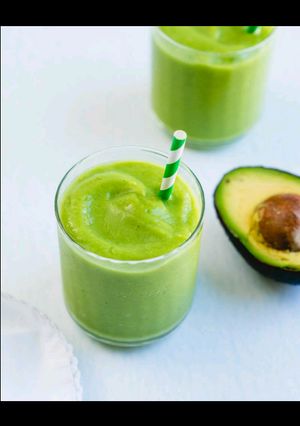 A picture of Avocado smoothie.