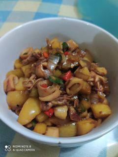 Foto resep Cumi Asin cabe ijo