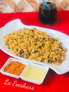 A picture of Dambun couscous.
