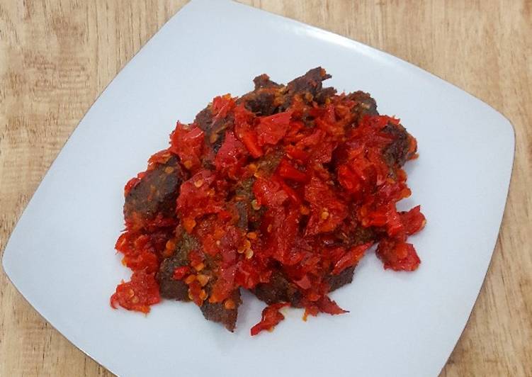 Cara Buat Dendeng Balado Wajib Dicoba