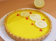 Gambar kulit pie susu custard