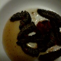 A picture of Mopane worms.