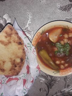 صورة لوصفة دوبارة حمص وفول