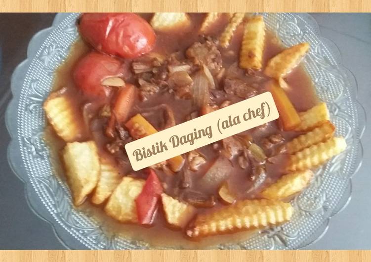 Bistik Daging (ala chef)