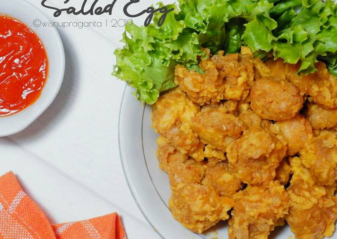 Bagaimana Menyiapkan Chiken Popcorn Salted Egg yang Menggugah Selera
