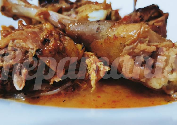 Resep Ayam kampung santan yang Enak Banget
