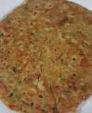 Tortillon de atún verduras y queso