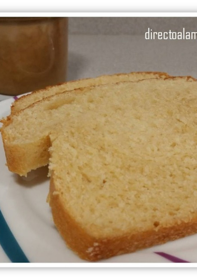Una foto de Pan de leche en plum cake