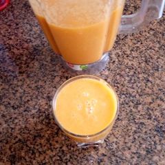 Pineapple mango carrots juice #author marathon A picture of Pineapple mango carrots juice #author marathon.