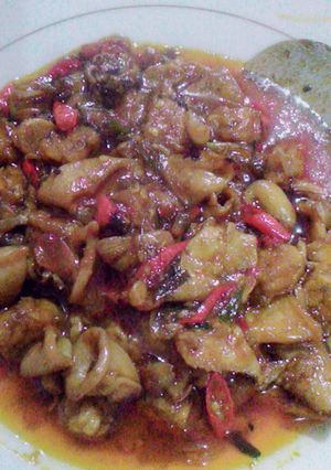 Foto resep Cumi sambel kecap daun jeruk