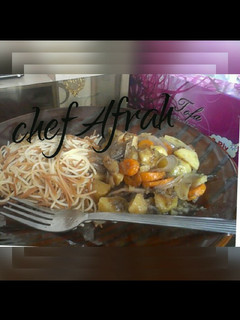A picture of Special Spaghetti.