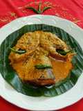 Hilsha Fish in Mustard Curry/ Sorse illish